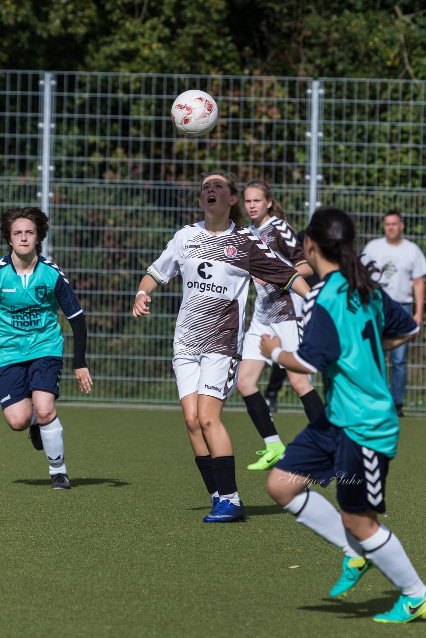 Bild 338 - B-Juniorinnen Wedel - St. Pauli : Ergebnis: 1:2